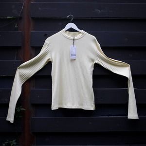 BNWT Fall 2020 Marni Long Ribbed Ivory Sweater